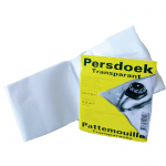 2 Persdoeken transparant - Strijken zonder risico