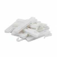 LAATSTE: Gordijnhaak verstelbaar/Vernaaibaar 7,5cm - 14 stuks