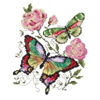 Vlinders en rozen