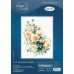 Borduurpakket met telpatroon - Koningin der bloemen