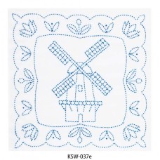 Sashiko Borduurpakket- Compleet pakket Windmolen