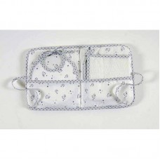 Baby Cadeauset om zelf te Borduren Grijs