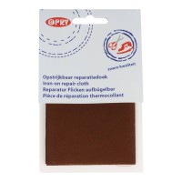 LAATSTE: Reparatiedoek voor Zware Katoen NU €2,50 -BRUIN OP=OP