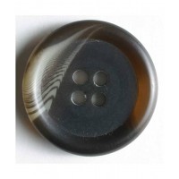 OPRUIMING: Knoop Bruin 20mm - Prijs per stuk - OP=OP