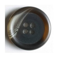 OPRUIMING: Knoop Bruin 20mm - Prijs per stuk - OP=OP