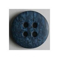 OPRUIMING: Modeknoopje Jeansblauw 15 mm - Per stuk OP=OP