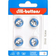 Kinderknoop Olifant - 4 stuks