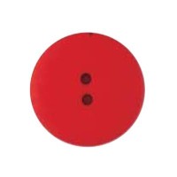 Knoop rood 23 mm - Prijs per stuk
