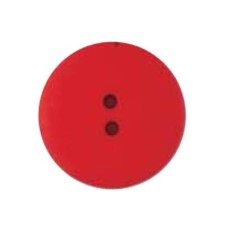 Knoop rood 18 mm - Prijs per stuk