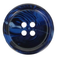 Knoop Blauw 25 mm - Per stuk 