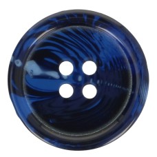 Knoop Blauw 18 mm - Per stuk