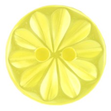 Modeknoop Geel 20 mm - Per stuk 
