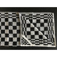Keuken Handdoek - Zwart geblokt 
