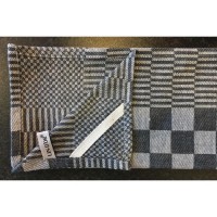 GOEDKOOP: Theedoek Ruit Zwart