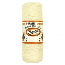 OPRUIMING: Durable Breikatoen nr. 8 Naturel - Klos 100 gram OP=OP 