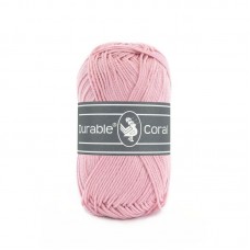 Glanskatoen Roze Blos