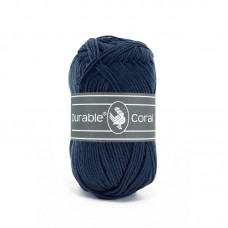 Glanskatoen Jeans Blauw