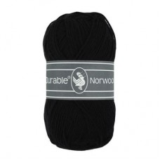 VOORDEELPAK: Norwool Zwart - 10 bollen breiwol, ook voor sokken
