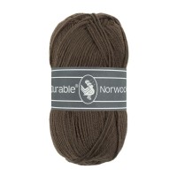VOORDEELPAK: Norwool Donkerbruin - 10 bollen breiwol, ook voor sokken