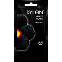 Textiel Verf Handwas Intense Black - Verf voor wol en zijde 