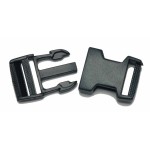 Klikgesp 25mm - Regelbare gesp voor tas of rugzakband van 25mm 