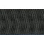 Tassenband 40mm Zwart - Stevig band, per meter