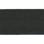 Tassenband 38mm Zwart - Stevig band, per meter
