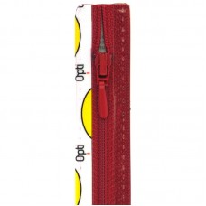 LAATSTE: Rits spiraal - KORAALROOD - 18cm - OP=OP