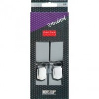 Bretels Basic Zilvergrijs