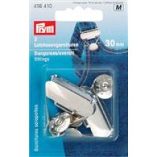 Tuinbroek Garnituur Zilver 30mm