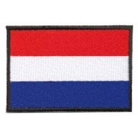 GOEDKOOP: Nederlandse vlag - Opstrijkbaar embleem