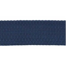 GOEDKOOP: Tassenband 25mm Blauw - Stevig band, per meter