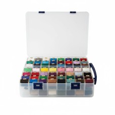 Naaikoffer voor naaigaren - Met 48 vakken 