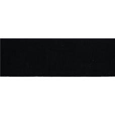 Boordstof Ribbel Fijn Zwart 1,10m - Voor boord en manchetten Boordstof Ribbel Fijn Zwart 1,10m - Voor boord en manchetten