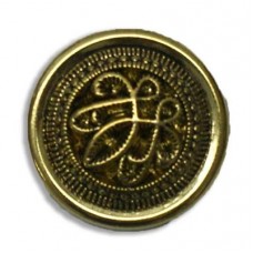 Knoop Design Goud 25mm - Per stuk