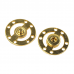 Reuze drukknoop p.s. - Manteldrukker 29mm Goud OP=OP
