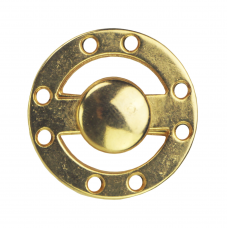Reuze drukknoop p.s. - Manteldrukker 29mm Goud OP=OP