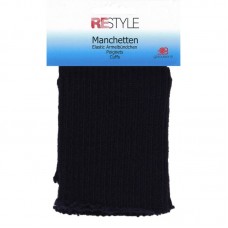 Manchetten Donkerblauw - Zelf blauwe mouwboord vervangen 