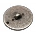 GOEDKOOP: Grote Knoop Oud-Zilver 25mm - Per stuk
