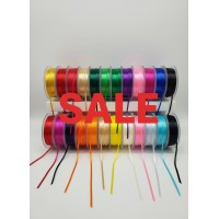 OP=OP: Satijn lint Dubbelzijdig 3mm - Kies een kleur - Zolang de voorraad strekt