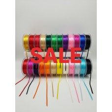 OP=OP: Satijn lint Dubbelzijdig 3mm - Kies een kleur - Zolang de voorraad strekt