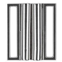Sluitgesp 40 mm Zilver - Metalen gesp voor ceintuur