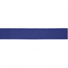 Tassenband 25mm Blauw - Stevig band, per meter