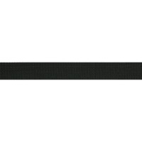 GOEDKOOP: Tassenband 25mm Zwart - Stevig band, per meter