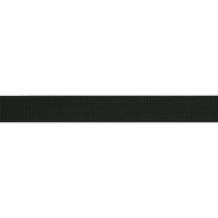 GOEDKOOP: Tassenband 25mm Zwart - Stevig band, per meter