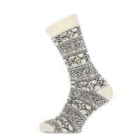 Basset Nordic wool dames sokken - 40% wol