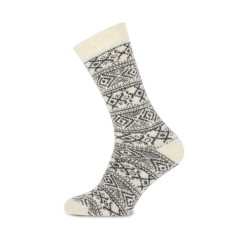 Basset Nordic wool dames sokken - 40% wol