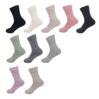 3 paar Wollen damessokken - 30% wol - false 3 paar Wollen damessokken - 30% wol - false