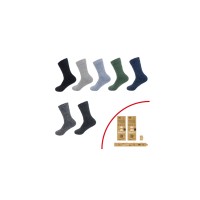 3 paar Wollen herensokken - 30% wol