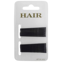 LAATSTE SET: Haarschuifje 5cm Zwart OP=OP